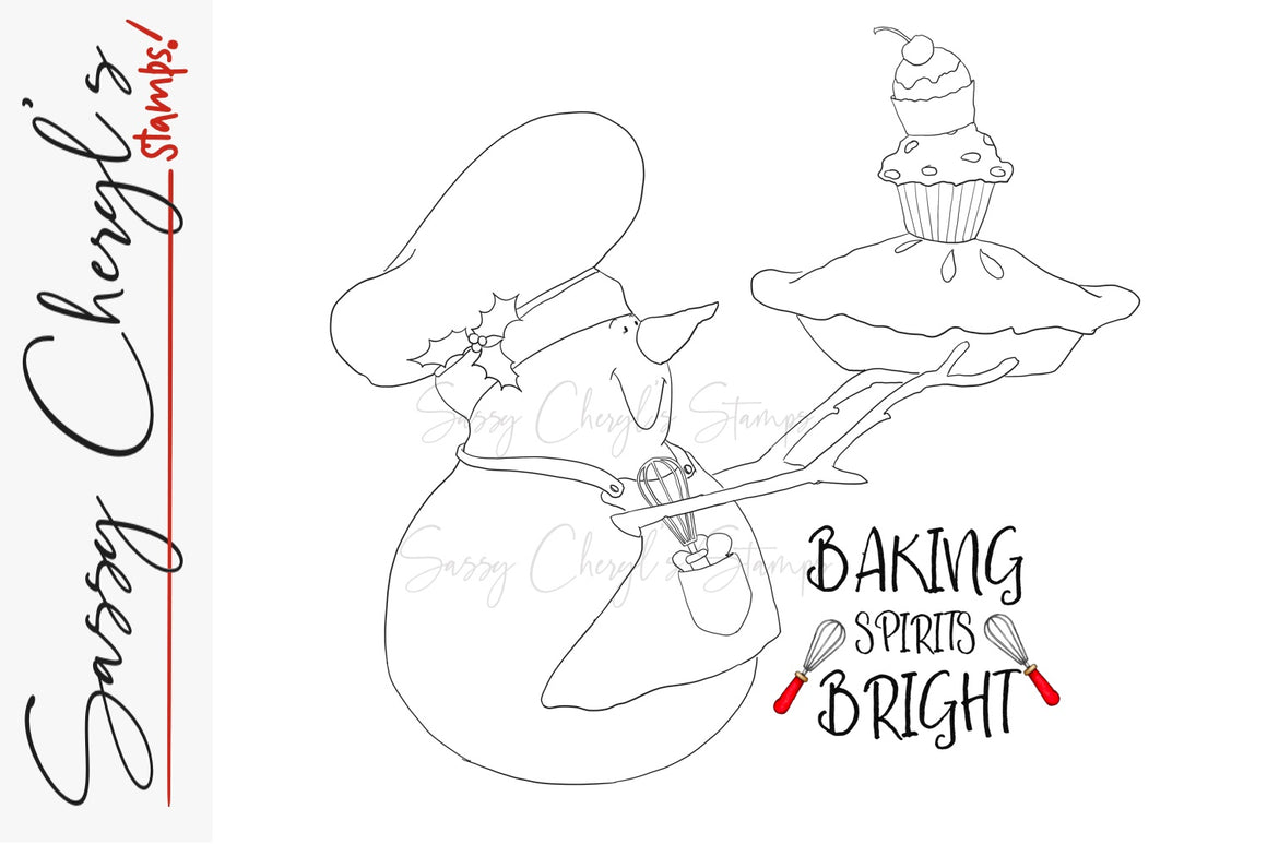 Baking Spirits Bright Snowman