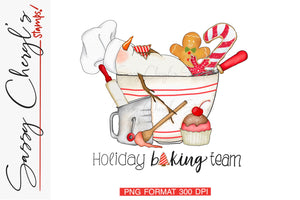Holiday Baking Team Snowman