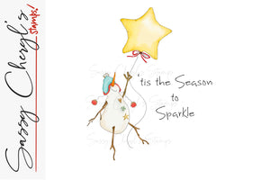 Season to Sparkle Snowman